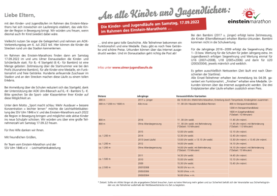Einsteinlauf